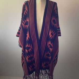 Super comfy Navaho Poncho.